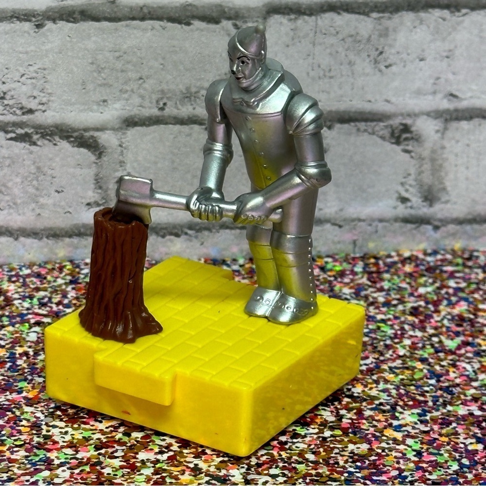 Wizard of Oz TIN MAN Movable Toy 1997 Blockbuster Promo Toy Chops Wood